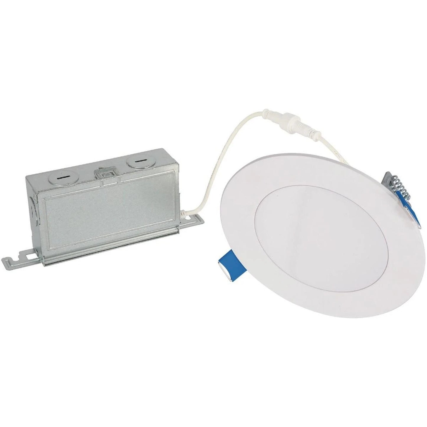 LOT of 2 Halo HLBSL 4" LED Recessed Light Canless Wafer 5CCT Selectable White