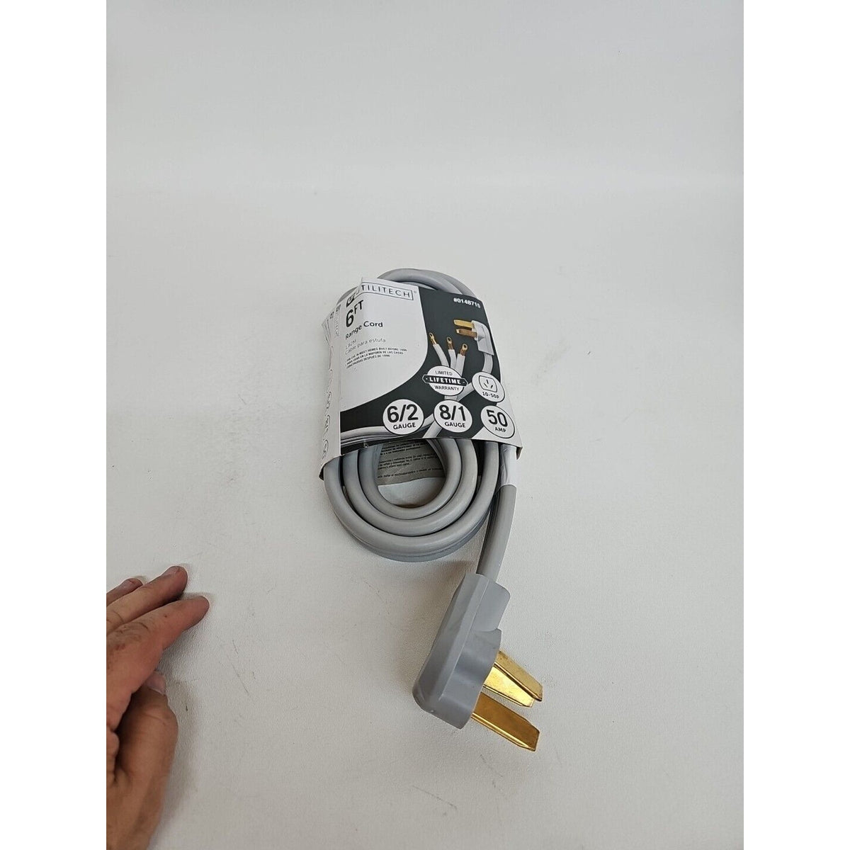 Electricord E11808 10/3 6' Range Cord