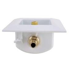 Apollo PEX Icemaker Outlet Box Brass 1/2" EPXBOXIM