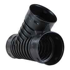 Advanced Drainage Systems Singlewall Poly Snap Drain Tube Wye, 4-In. 0422AA