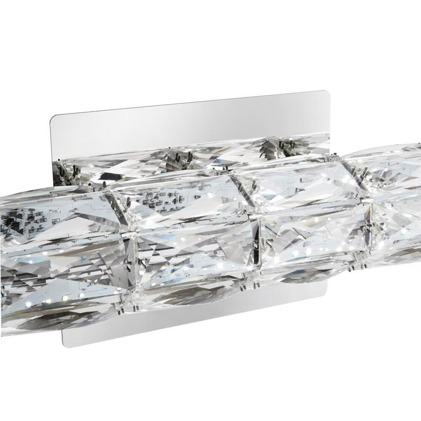 Home Decorators Keighley 18" LED Chrome Crystal Vanity Light 4151-NDM-18