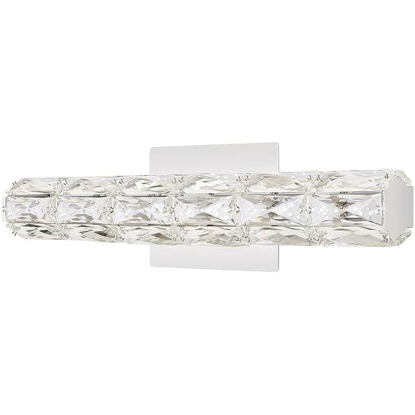 Home Decorators Keighley 18" LED Chrome Crystal Vanity Light 4151-NDM-18