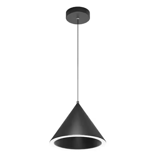 Artika Denali Modern Matte Black LED Pendant Light Dimmable 3CCT Adjustable