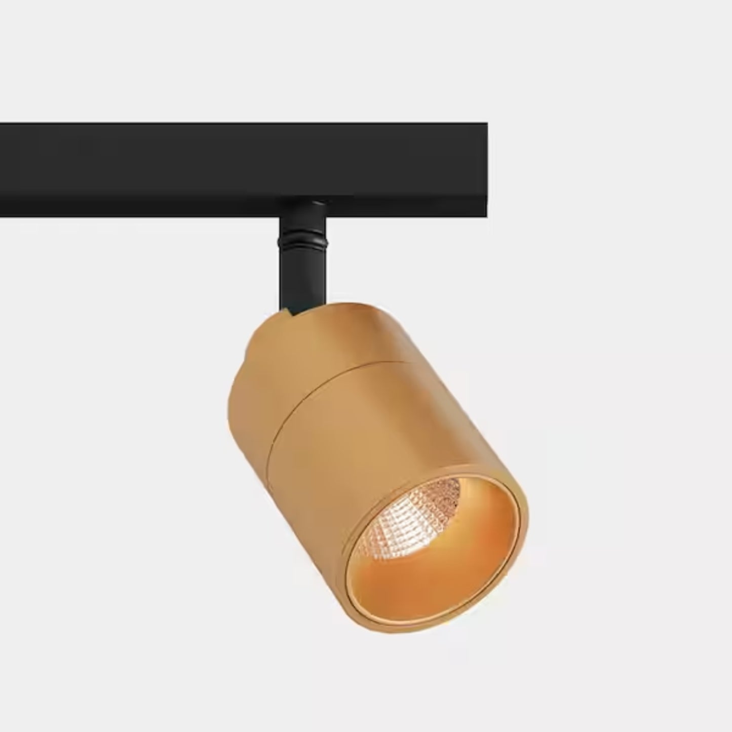 Vidalite Shura Modern Black Brass 4-Light LED Track Pendant Adjustable