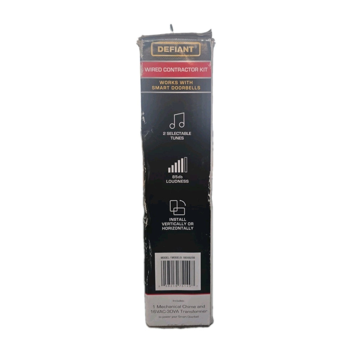 Defiant Wired Smart Compatible Doorbell Contractor Kit