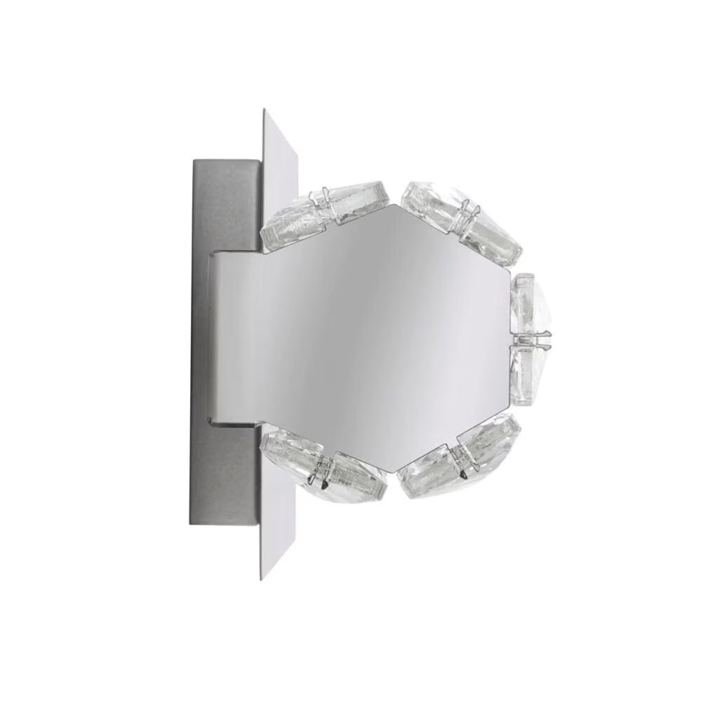 Home Decorators Keighley 18" LED Chrome Crystal Vanity Light 4151-NDM-18