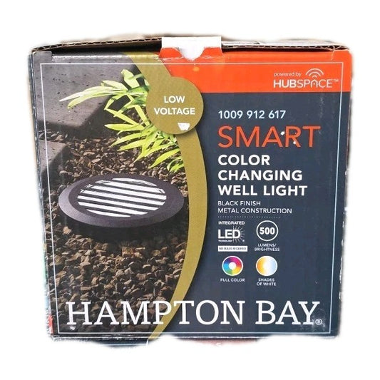 Hampton Bay 500 Lumen Low Voltage Well Light Color Changing LED Smart Hubspace