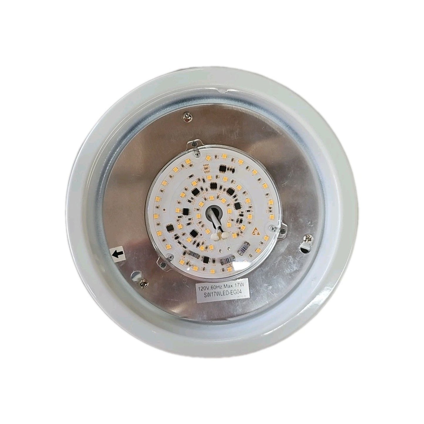 PARTS - Home Decorators Merwry 52in LED Matte White Ceiling Fan SW1422WH