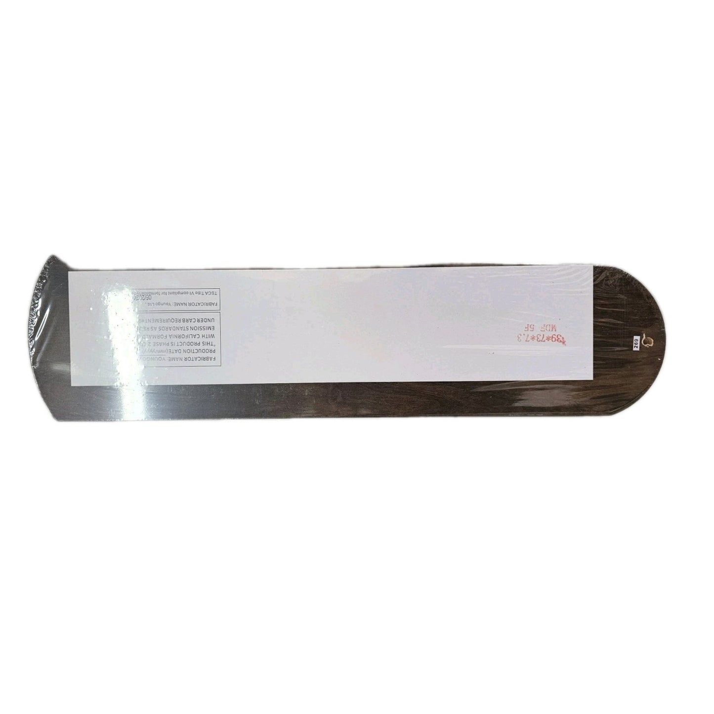 PARTS - Hampton Bay Glendale III 52 in LED Brushed Nickel Ceiling Fan with Light