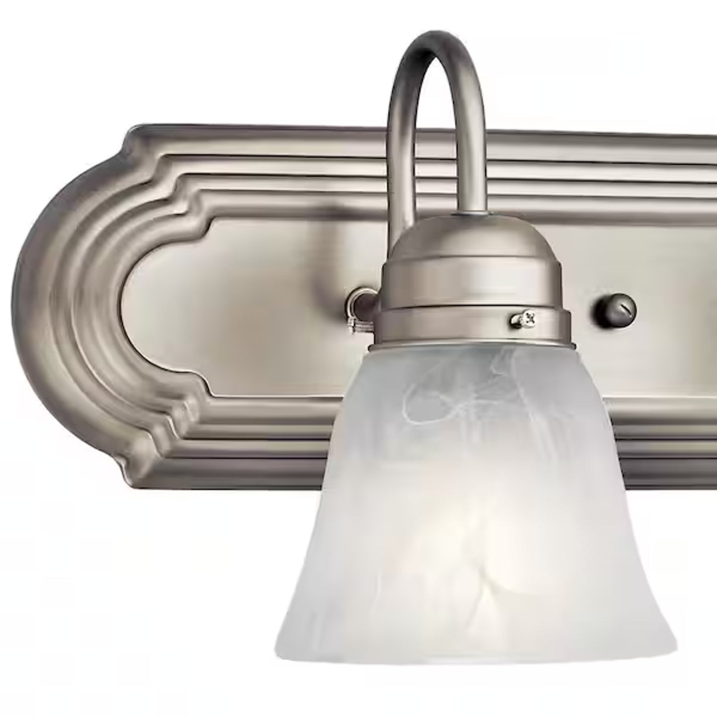 Kichler Independence 24" 3-Light Brushed Nickel Bathroom Vanity Light
