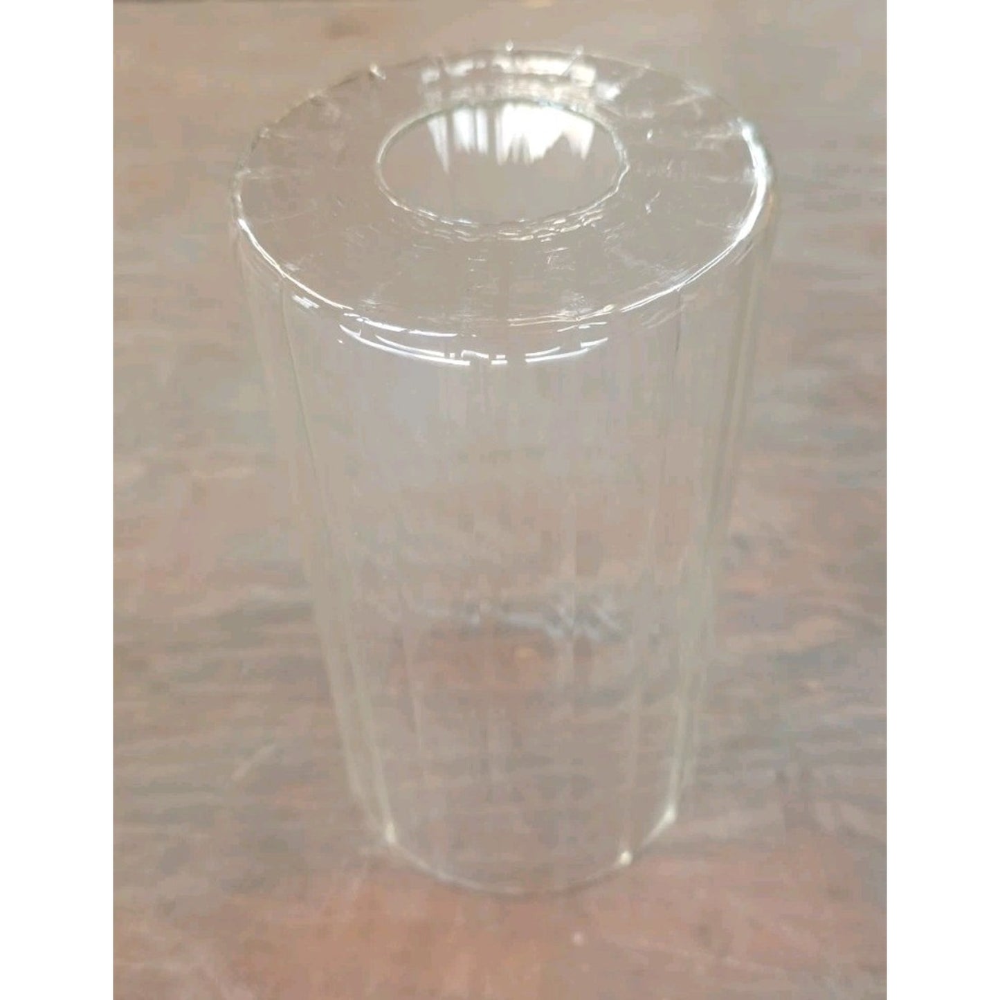 REPLACMENT PART FOR DSI Lighting Delphi Chandelier - Clear Ribbed Glass Shade