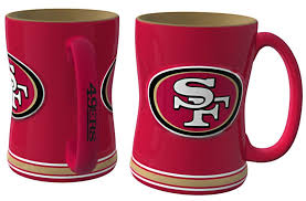 NFL San Diego 16 Ounce Pilsner Ceramic Relief Beer Mug Set of 2