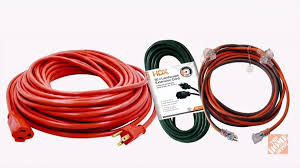 HDX 100 ft. Light Duty Indoor/Outdoor Extension Cord with Multiple Outlet