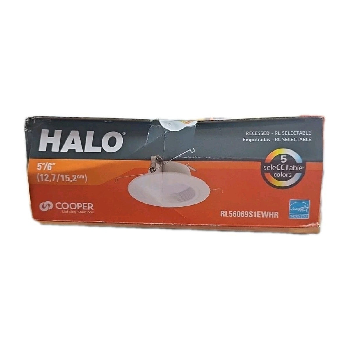 Halo RL56069S1EWHR Integrated LED Recessed Ceiling Light - White