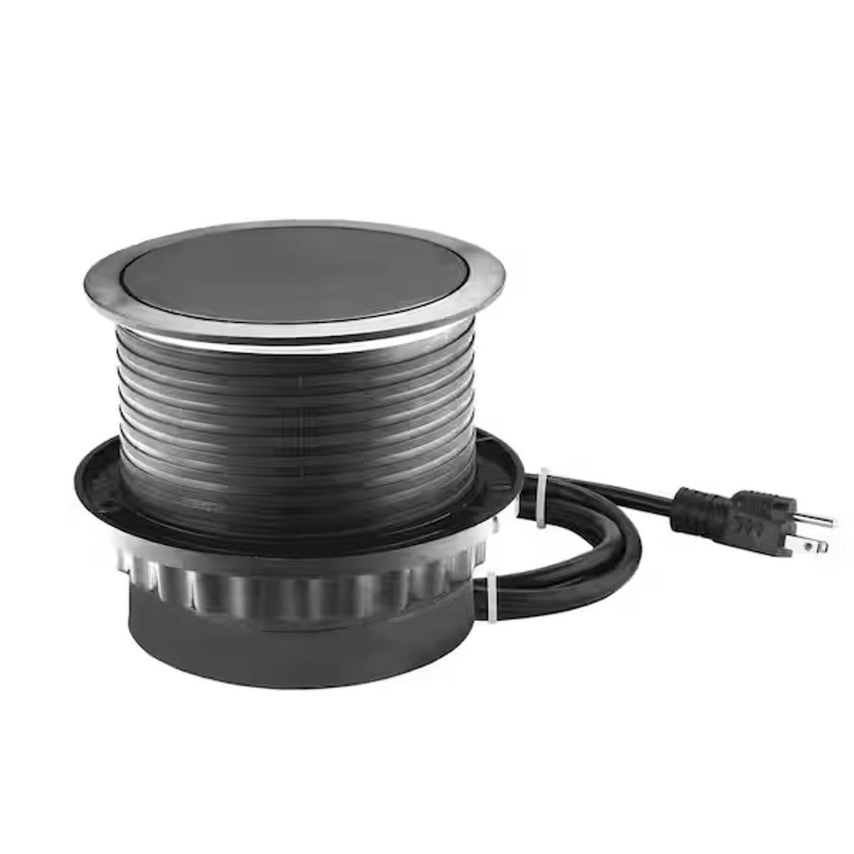 Link2Home Pop-Up Outlet 3 AC 2 USB Type-C 10W Wireless Charger EM-PU-150E