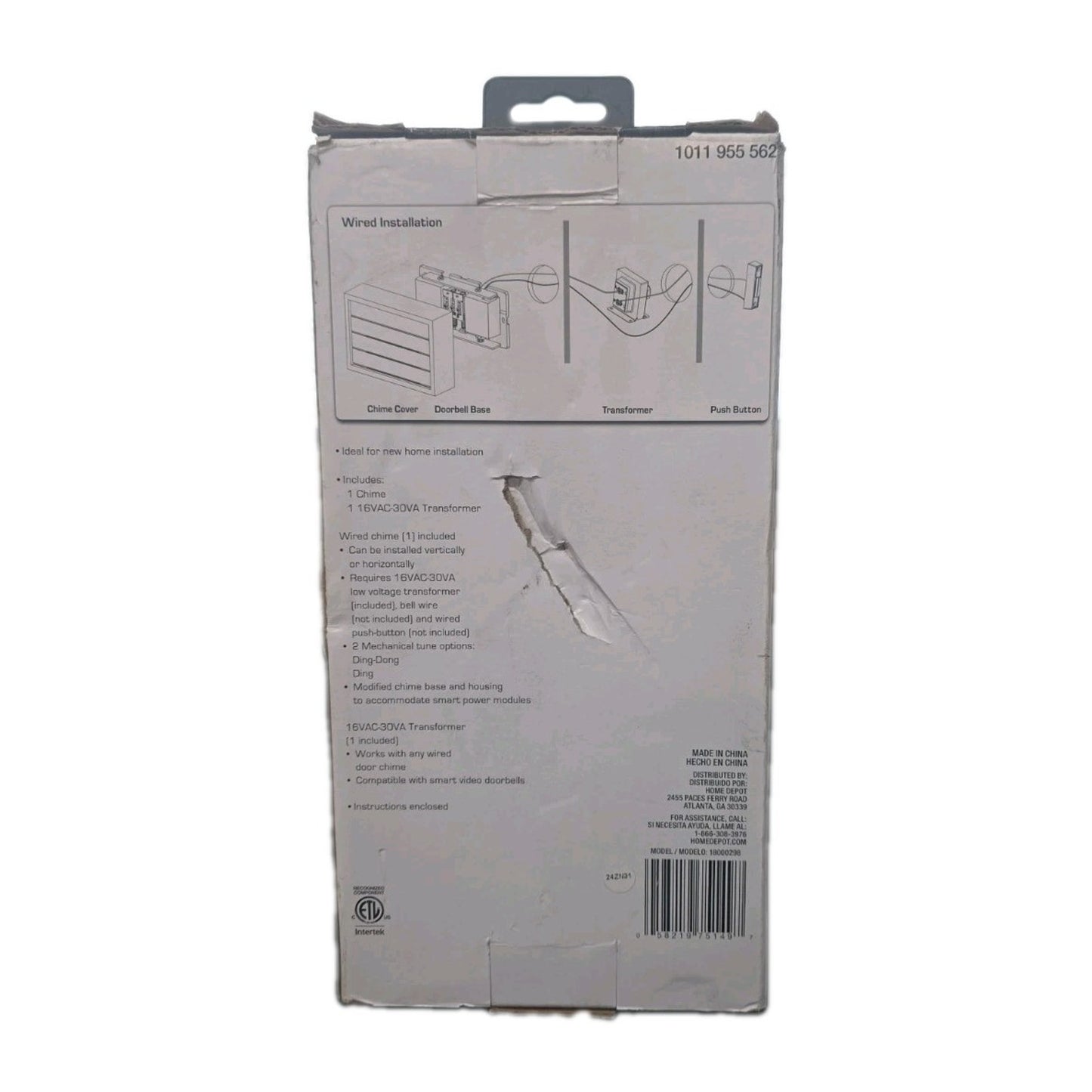 Defiant Wired Smart Compatible Doorbell Contractor Kit