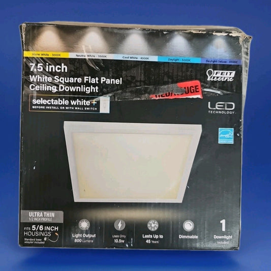 Feit Electric 74184-74208/6WYCA Indoor Surface Flush Mount Downlight LED Fixture