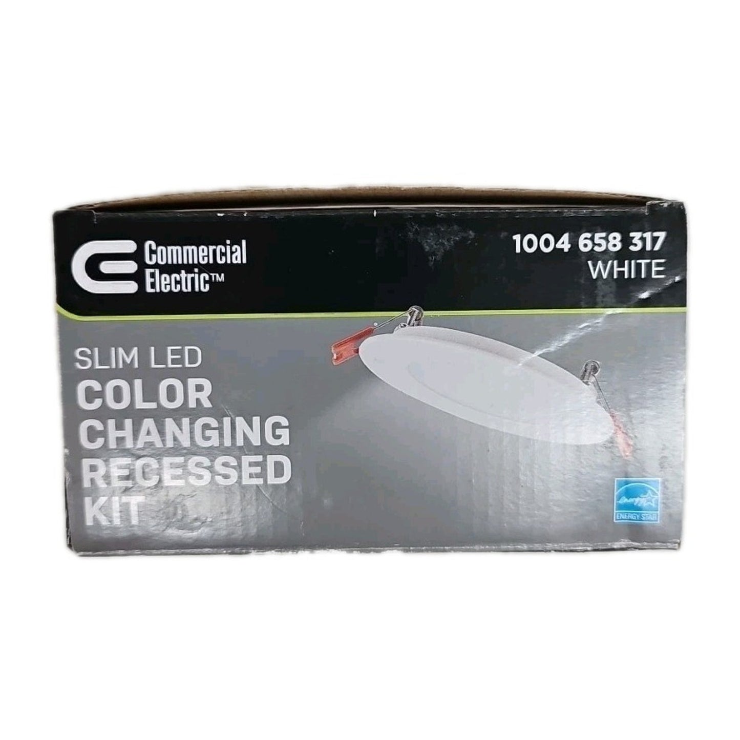 Commercial Electric 4" LED Slim Color Changing Recessed Kit 1004-658-317