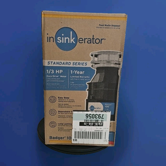 InSinkErator Badger 100 Continuous Feed Garbage Disposal