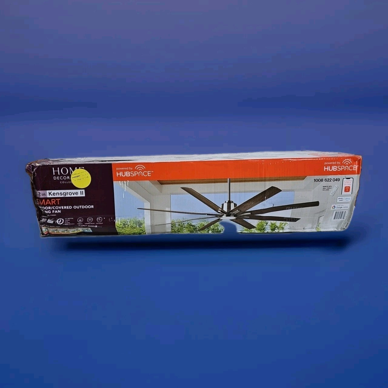 Home Decorators Kensgrove II 72”Brushed Nickel